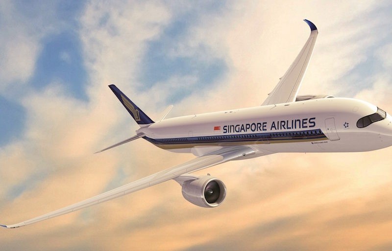 Singapore Airlines avión